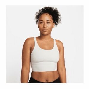 Nike Zenvy Light-Support Sports Bra - Light Orewood Brown